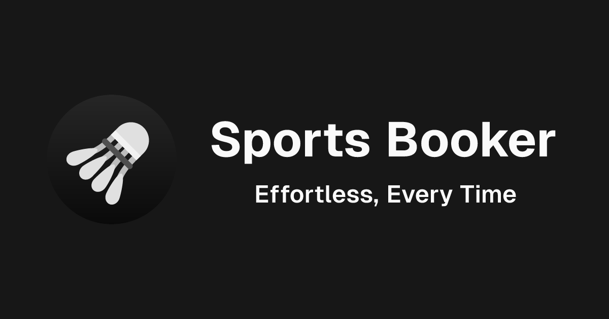 Sports Booker